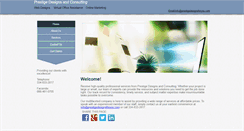 Desktop Screenshot of prestigedesignsforyou.com